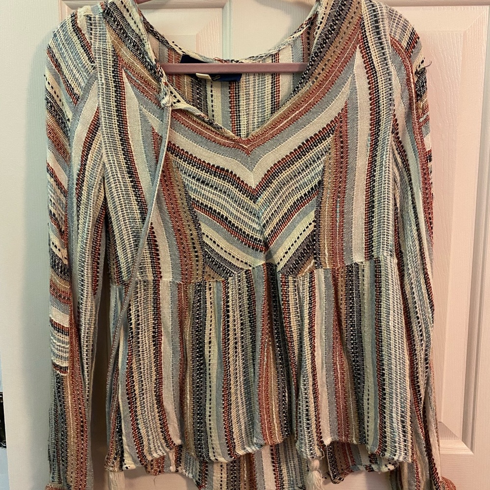 Long sleeve blouse